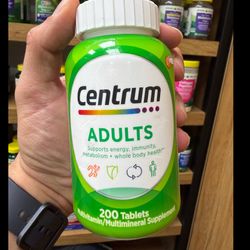 قرص مولتیویتامین و مینرال سنتروم ادالت (Centrum Adults Multivitamin) – مدل 200 عددی