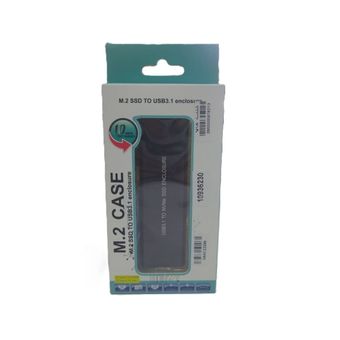 باکس هارد SSD M.2 NVME To Type C-USB 3.0 مناسب هاردهای تک شیار