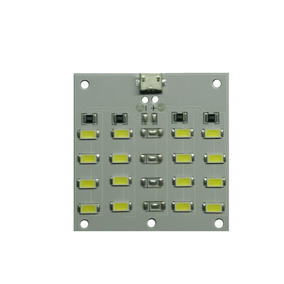 چیپ روشنایی(16 LED) 5 ولت با ورودی میکرو USB
