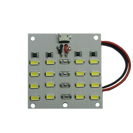 چیپ روشنایی(16 LED) 5 ولت سیم دار