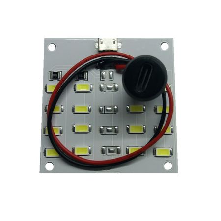 چیپ روشنایی(16 LED) 5 ولت با ورودی Type-C