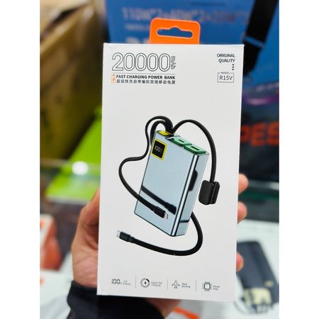 پاوربانک Gjby مدل R15v؛ سرعت و قدرت در کنار طراحی هوشمندانه