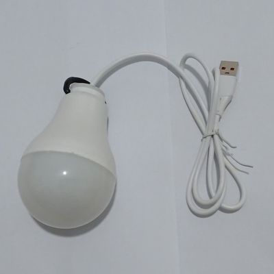 لامپ مسافرتی 5 وات با کابل USB (فروش عمده و تکی)