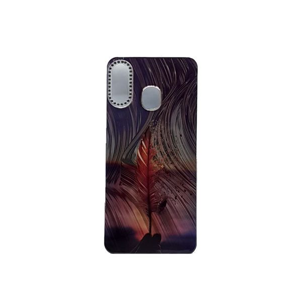 کاور مدل نگین دار کد 01 مناسب برای گوشی موبایل سامسونگ Galaxy A20 (فروش اقساطی)