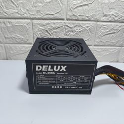 پاور کامپیوتر دلوکس مدل Delux DL350A | استوک | 6+2 پین