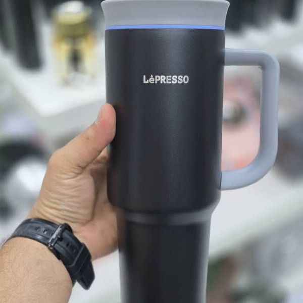 ماگ مسافرتی و عایق‌دار برند LePRESSO مدل QuirkSip Insulated Tumbler (با کد محصول LPCFFQS0061)