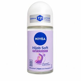 رول ضد تعریق حجاب سافت مدل Hijab Soft Bright & Shaveless حجم 50 میلی‌لیتر