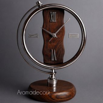 ساعت رومیزی آرتمیس کد 30311 نقره ای