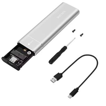 قاب هارد SSD M.2 NVME TYPE-C سرعت 10GB بر ثانیه مشکی