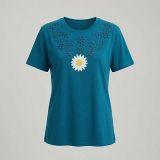 تیشرت طرح بابونه