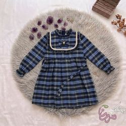 پیراهن کشمیر دخترانه پاییزه