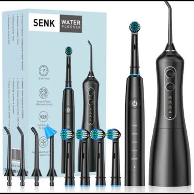 ست مسواک و واترجت مدل 1001 برند SENK
