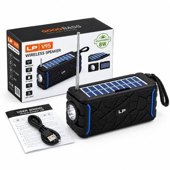 اسپیکر خورشیدی LP مدل V95