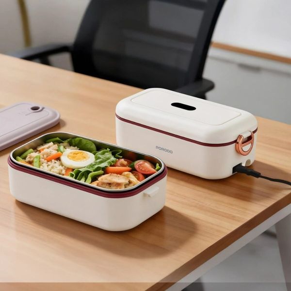 ظرف غذای برقی گرم‌کن دار Porodo مدل STL0376