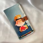 کیف پول پالتویی دکمه دار