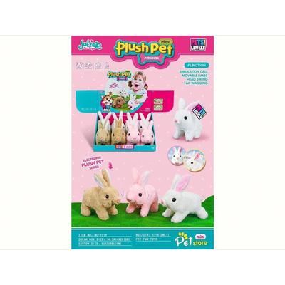 خرگوش موزیکال راه رونده پشمالو