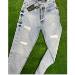 10 عدد شلوار جین مام استایل آبی روشن ترک 1015/1