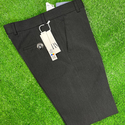 8عدد شلوار پارچه ای جگوار کلاسیک ذغالی 714/3