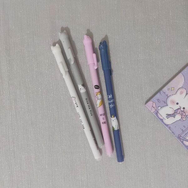 خودکار پاک کن دار طرح گربه