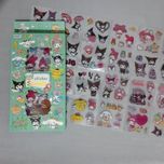 پک استیکر شفاف صدتایی