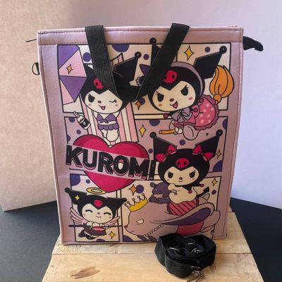 کیف دوشی مخمل با بند قابل تنظیم