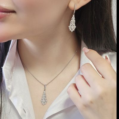 نیم ست نقره زنانه 2