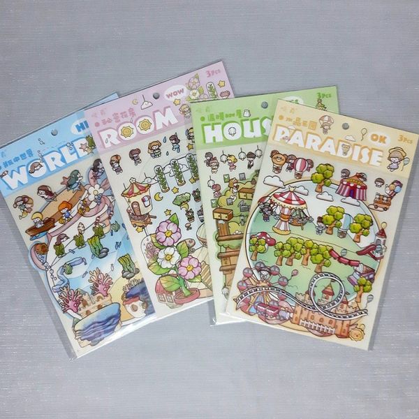 استیکر چیدمانی طرح گوی