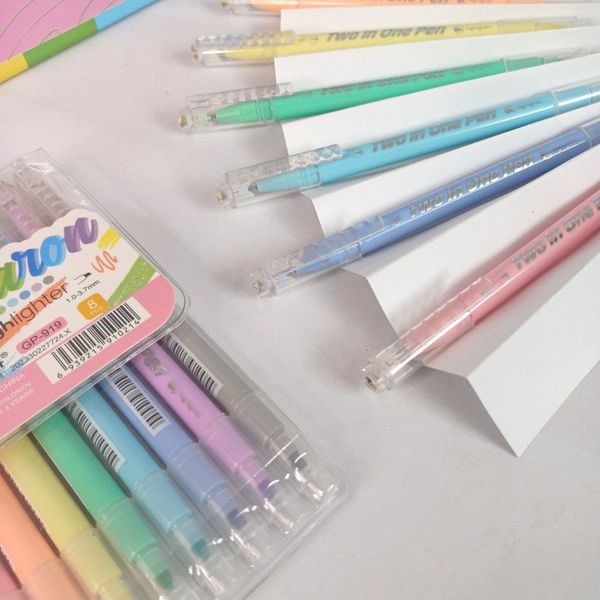 روان نویس و هایلایتر دوسر