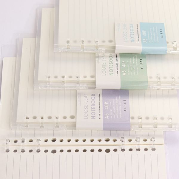 کلاسور شفاف شش حلقه