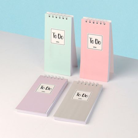 دفترچه تودولیست پاستلی