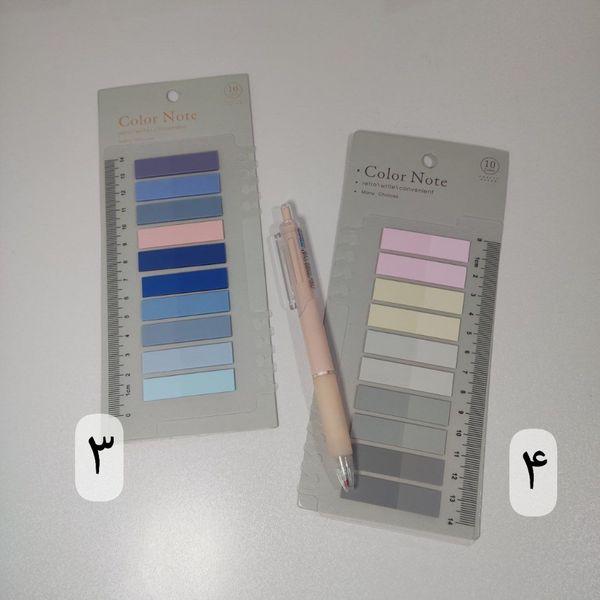 استیکی نوت ایندکس ده رنگ جدید