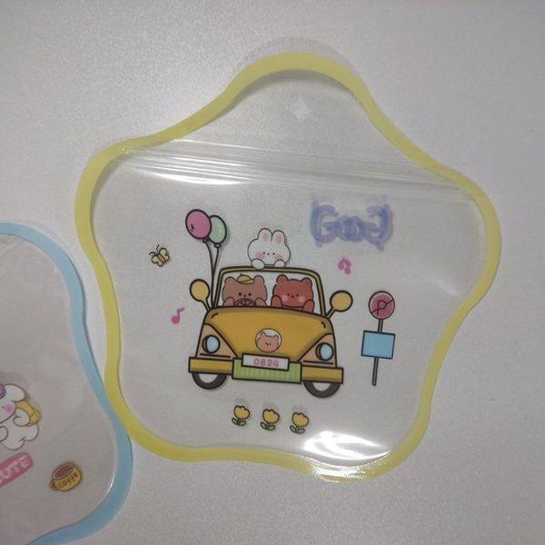 زیپ کیپ شفاف ستاره ای