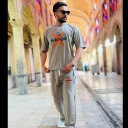 ست تیشرت شلوار مدل  004savage