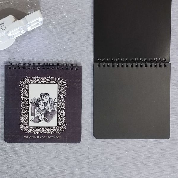 دفتر سیاهبرگ مربعی