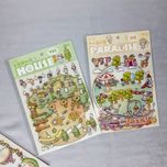 استیکر چیدمانی طرح گوی