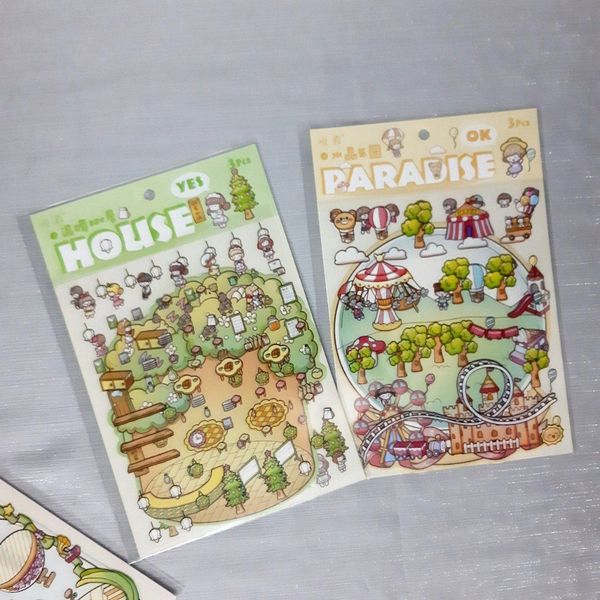 استیکر چیدمانی طرح گوی