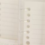 کلاسور شفاف شش حلقه