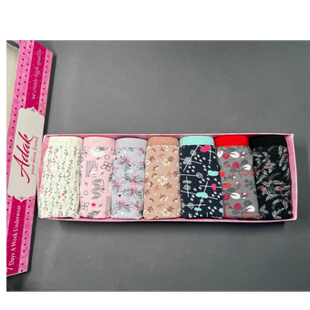 شورت اسلیپ زنانه آداک کش نواری (7 تایی). سایز دو ایکس لارج (XXL). کد 1
