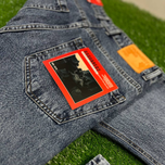 10 عدد شلوار جین مام استایل آبی 1020/4