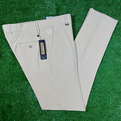 8 عدد شلوارپارچه‌ای کلاسیک بزیاقی کرم 514/7 Massimo dutti