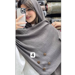 شال برشکا طرح دکمه