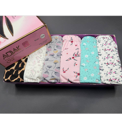 شورت اسلیپ زنانه آداک کش لیفه ای (6 تایی). سایز سه ایکس لارج (XXXL) کد 5