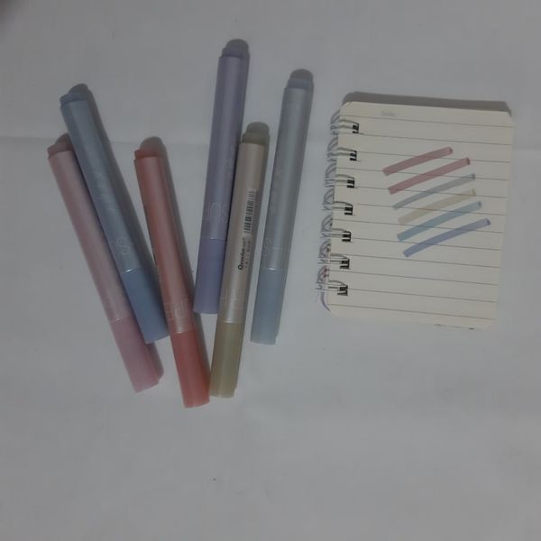 هایلایتر قلمی شش رنگ