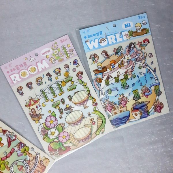 استیکر چیدمانی طرح گوی