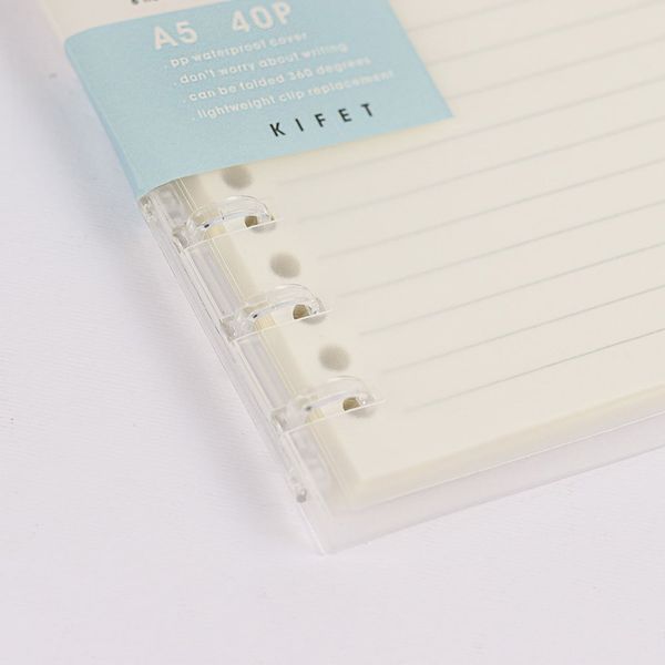 کلاسور شفاف شش حلقه