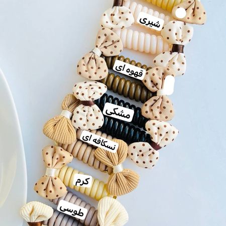 کش مو فنری پاپیونی دو سر باز