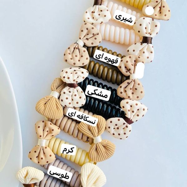 کش مو فنری پاپیونی دو سر باز