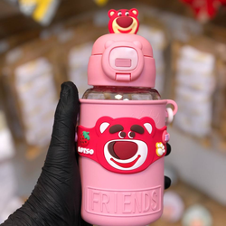 قمقمه نی دار سانریو (کرومی-سینامورول-کیتی-لوتسو)