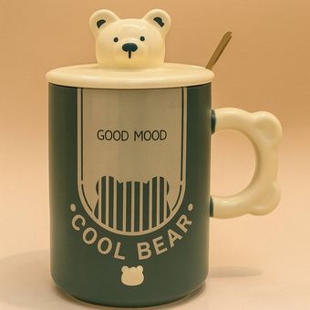 ماگ قاشق دار  Cool Bear 2