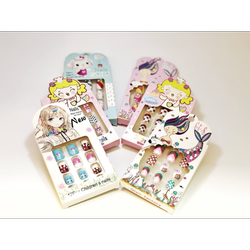 ناخن مصنوعی کودکانه(به علت تنوع محصول لطفا اسکرین شات مدل انتخابی را برای ادمین در واتساپ ارسال کنید)